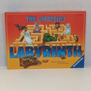 The aMAZEing Labyrinth Board Game Ravensburger Moving Maze 2002 Complete